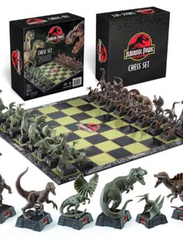 Jurrasic park chess set